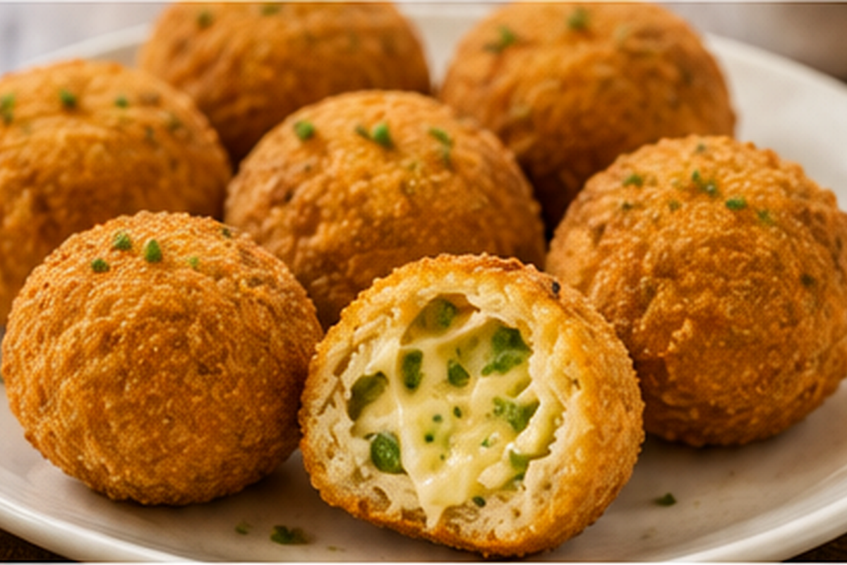 Bolinho de Queijo e Alho-poró - 6 un.
