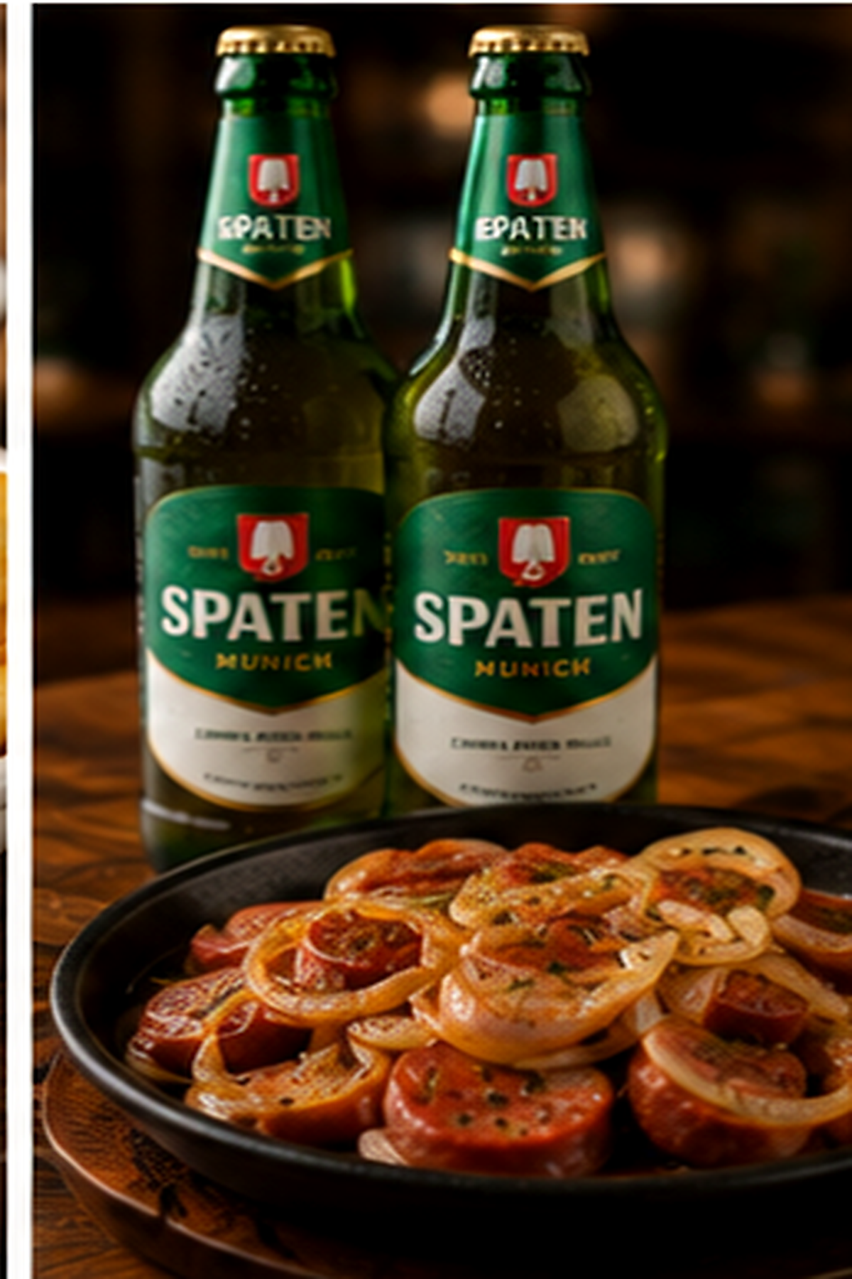 2 Spaten 600 ml + Linguiça